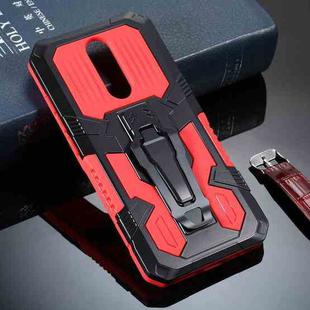 For Xiaomi Redmi 8 Armor Warrior Shockproof PC + TPU Protective Case(Red)