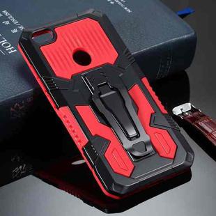 For Xiaomi Redmi Note 5A Armor Warrior Shockproof PC + TPU Protective Case(Red)