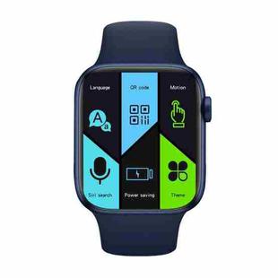 DW35 1.75 inch Full Screen IP67 Waterproof Smart Watch, Support Sleep Monitor / Heart Rate Monitor / Bluetooth Call(Blue)