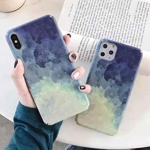 Water Stick Style Hard Protective Case For iPhone 11(Literary Ink Painting)