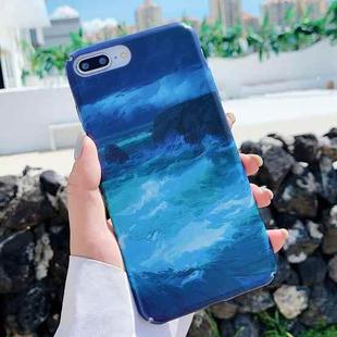 Water Stick Style Hard Protective Case For iPhone 11 Pro(Splash Ink Waves)