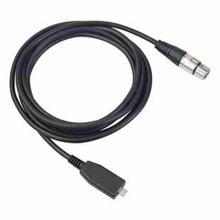 TY18 USB-C / Type-C Male to Cannon Female Microphone Recording Cable, Cable Length:2m