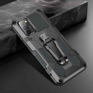 For Samsung Galaxy A02s 166mm Armor Warrior Shockproof PC + TPU Protective Case(Grey)