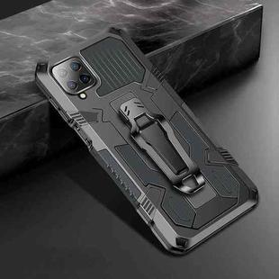For Samsung Galaxy A12 Armor Warrior Shockproof PC + TPU Protective Case(Grey)