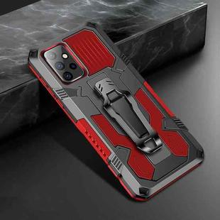 For Samsung Galaxy A72 5G Armor Warrior Shockproof PC + TPU Protective Case(Red)