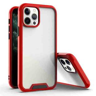 For iPhone 12 mini Bright Shield PC + TPU Protective Case (Red + Black)