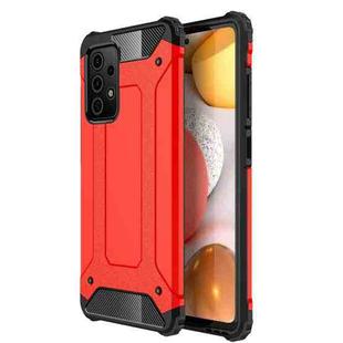 For Samsung Galaxy A72 5G / 4G Magic Armor TPU + PC Combination Case(Red)