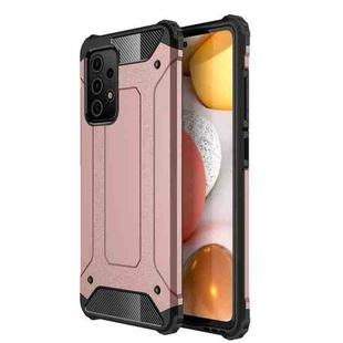 For Samsung Galaxy A72 5G / 4G Magic Armor TPU + PC Combination Case(Rose Gold)