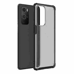 For OnePlus 9 Pro Four-corner Shockproof TPU + PC Protective Case(Black)