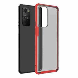 For OnePlus 9 Pro Four-corner Shockproof TPU + PC Protective Case(Red)
