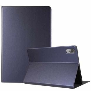 For Lenovo Tab P11 Pro (TB-XJ706F) Voltage Craft Texture TPU Horizontal Flip Protective Case with Holder(Dark Blue)