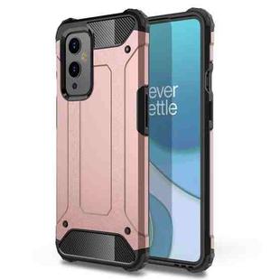 For OnePlus 9 Magic Armor TPU + PC Combination Case(Rose Gold)