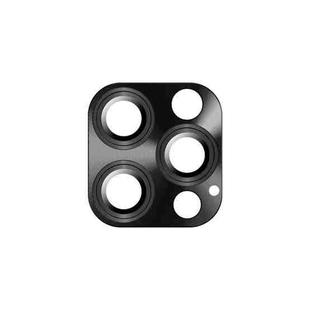 For iPhone 12 Pro TOTUDESIGN AB-065 Armor Series Aluminum Alloy + Tempered Glass Integrated Lens Film(Black)