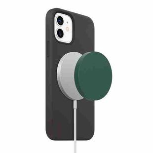 Magsafe Wireless Charger Silicone Protective Case(Green)