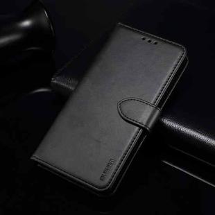 For Huawei P smart 2021 GUSSIM Business Style Horizontal Flip Leather Case with Holder & Card Slots & Wallet(Black)