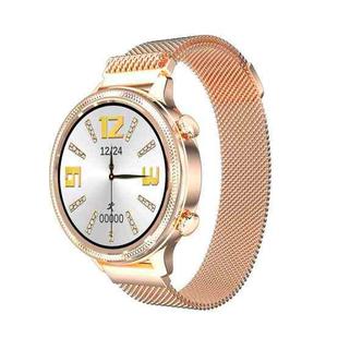 Lokmat M3 1.1 inch IPS Screen Smart Watch, Support Sleep Monitor / Heart Rate Monitor / Menstrual Period Prediction(Gold)