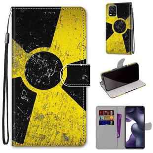 For Xiaomi Mi 10 Lite Coloured Drawing Cross Texture Horizontal Flip PU Leather Case with Holder & Card Slots & Wallet & Lanyard(Yellow Black Logo)