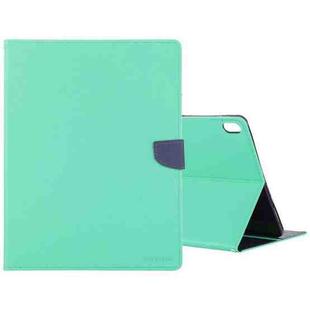 GOOSPERY FANCY DIARY Horizontal Flip PU Leather Case with Holder & Card Slots & Wallet For iPad Air (2020)(Mint Green)