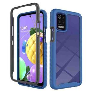 For LG K52 / K62 / Q52 Starry Sky Solid Color Series Shockproof PC + TPU Protective Case(Royal Blue)