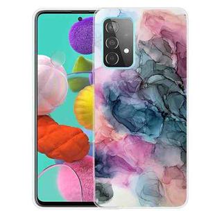 For Samsung Galaxy A32 5G Marble Shockproof  TPU Protective Case(Abstract Multicolor)