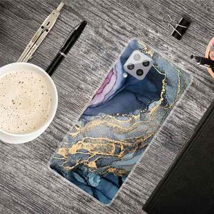 For Samsung Galaxy A42 5G Marble Shockproof  TPU Protective Case(Abstract Gold)