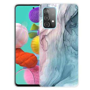 For Samsung Galaxy A52 5G / 4G Marble Shockproof  TPU Protective Case(Abstract Gray)