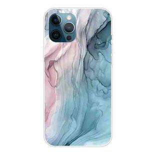 For iPhone 11 Pro Marble Pattern Shockproof  TPU Protective Case (Abstract Gray)