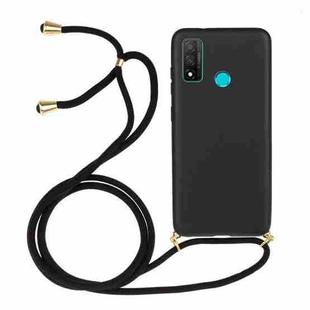 For Huawei P smart 2020 Wheat Straw Material + TPU Protective Case with Lanyard(Black)