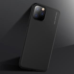 For iPhone 11 Pro Max X-level Knight Series Ultra-thin All-inclusivePU Case(Black)