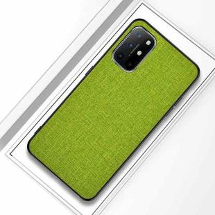 For OnePlus 8T Shockproof Cloth Texture PC + TPU Protective Case(Gree)