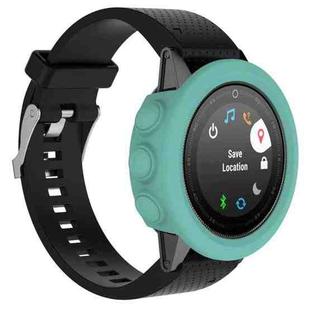 For Garmin Fenix 5S Solid Color Silicone Watch Protective Case(Mint Green)