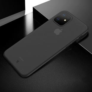 For iPhone 11 X-level Wing Series Ultra-thin Matted PP Case(Transparent Black)