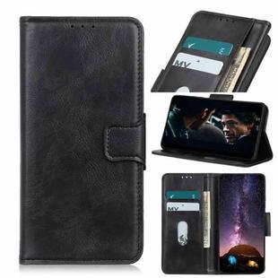 For OnePlus 9 Mirren Crazy Horse Texture Horizontal Flip Leather Case with Holder & Card Slots & Wallet(Black)