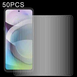 For Motorola Moto G 5G 50 PCS 0.26mm 9H 2.5D Tempered Glass Film
