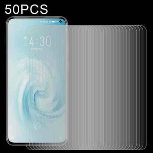 For Meizu 17 / 17 Pro 50 PCS 0.26mm 9H 2.5D Tempered Glass Film