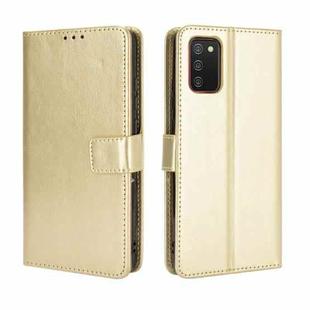 For Samsung Galaxy A02s (Eurasian Version) Retro Crazy Horse Texture Horizontal Flip Leather Case with Holder & Card Slots & Photo Frame(Brown)