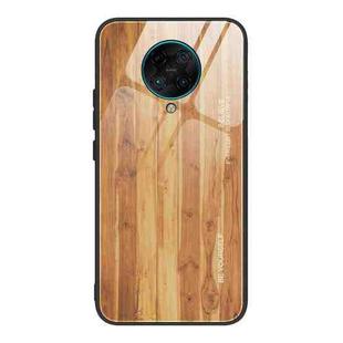For Xiaomi Redmi K30 Pro Wood Grain Glass Protective Case(M03)