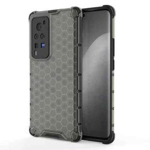 For vivo X60 Shockproof Honeycomb PC + TPU Protective Case(Black)