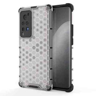 For vivo X60 Shockproof Honeycomb PC + TPU Protective Case(White)