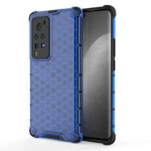 For vivo X60 Shockproof Honeycomb PC + TPU Protective Case(Blue)