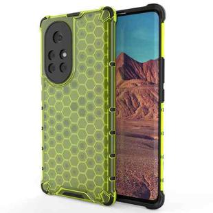 For Huawei nova 8 Pro 5G Shockproof Honeycomb PC + TPU Protective Case(Green)