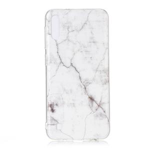 For Galaxy M10 Coloured Drawing Pattern IMD Workmanship Soft TPU Protective Case(White)