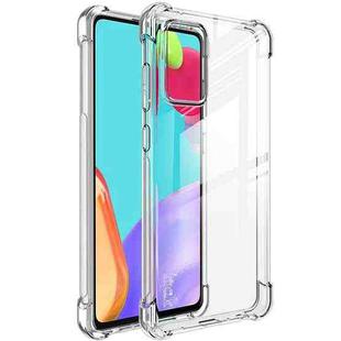 For Samsung Galaxy A52 5G / 4G IMAK All-inclusive Shockproof Airbag TPU Case with Screen Protector(Transparent)