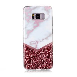 For Galaxy S8 Coloured Drawing Pattern IMD Workmanship Soft TPU Protective Case(Color Matching)
