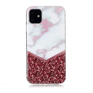 For iPhone 11 Coloured Drawing Pattern IMD Workmanship Soft TPU Protective Case(Color Matching)