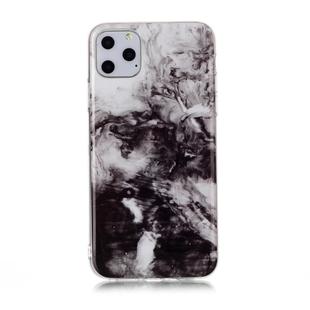 For iPhone 11 Pro Coloured Drawing Pattern IMD Workmanship Soft TPU Protective Case(Black White)
