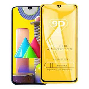 For Samsung Galaxy M31 Prime 9D Full Glue Full Screen Tempered Glass Film