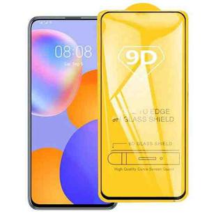 For Huawei Y9a 9D Full Glue Full Screen Tempered Glass Film