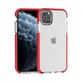 For iPhone 11 Pro Highly Transparent Soft TPU Case(Red)