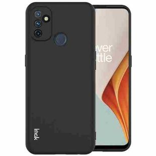 For OnePlus Nord N100 IMAK UC-1 Series Shockproof Frosted TPU Protective Case(Black)